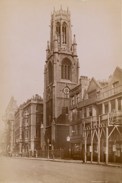 St. Dunstans Kirche, Fleet Street, London von English Photographer